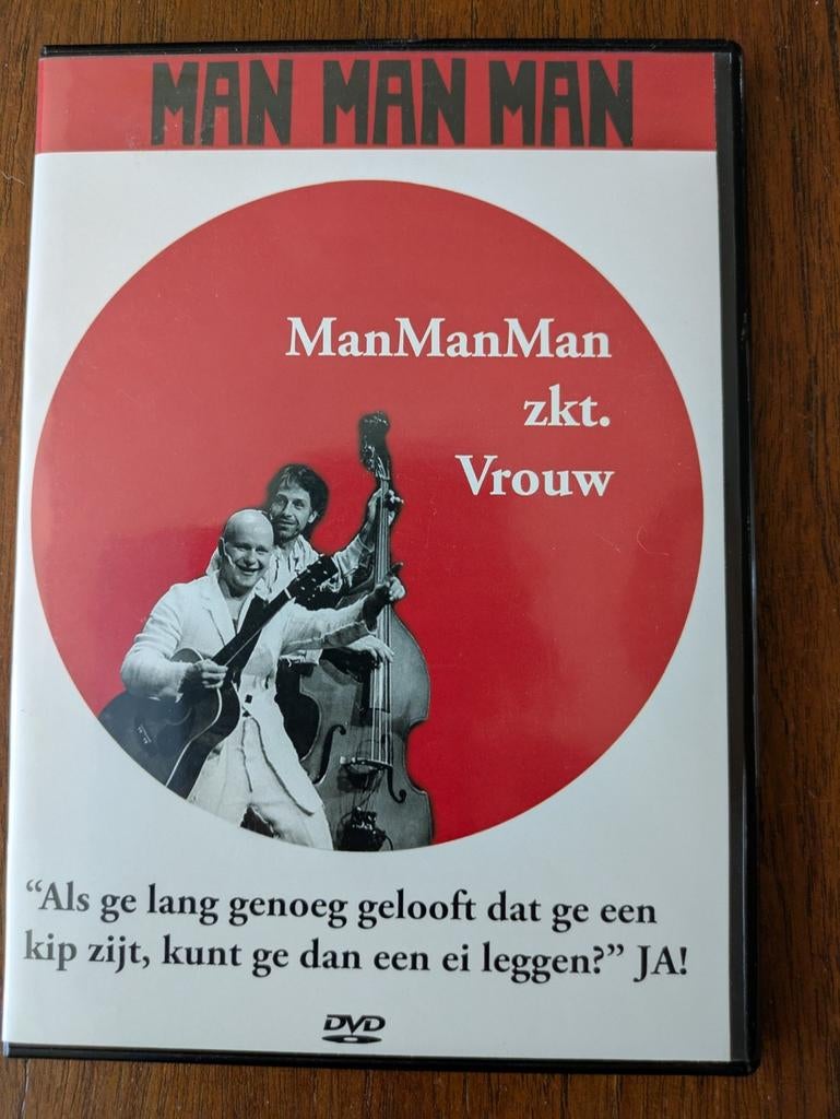 DVD ManManMan zkt. Vrouw, Enlèvement ou Envoi, Comme neuf