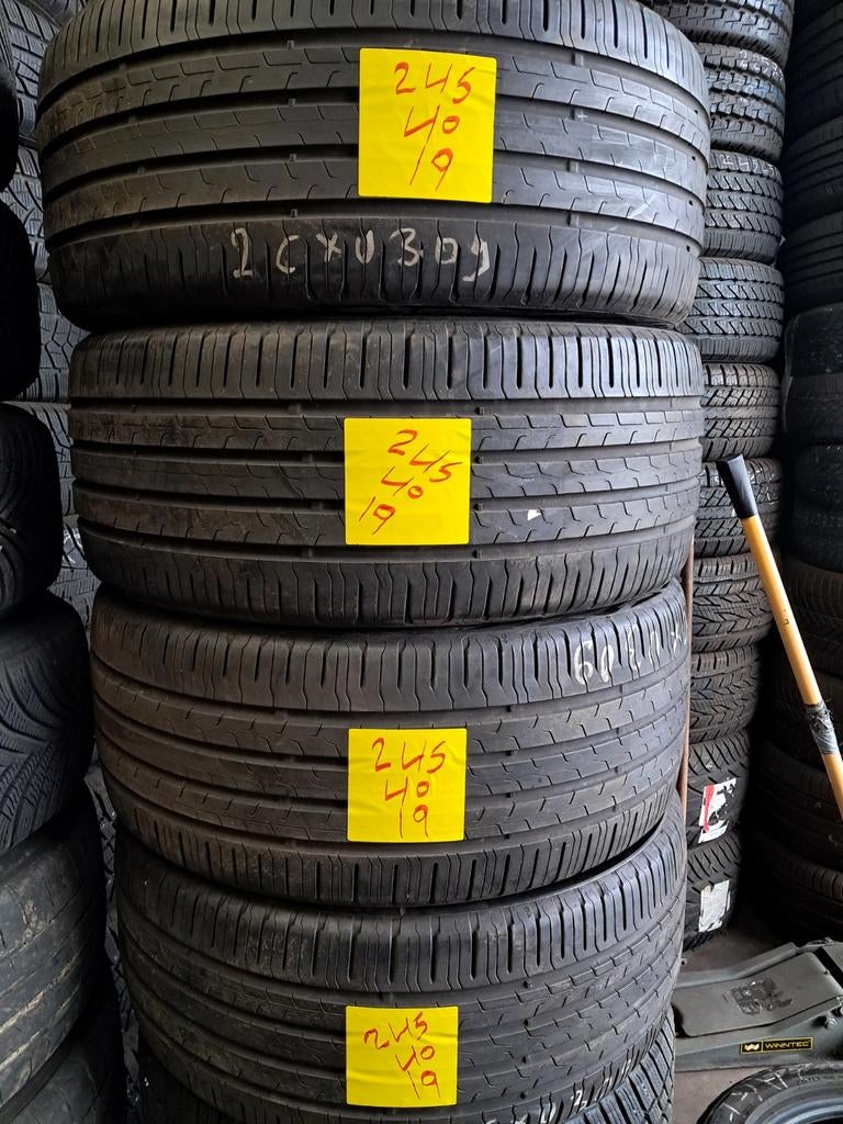 245/40/19 245/40r19 2454019 été Continental EcoContact 6, Enlèvement, BMW