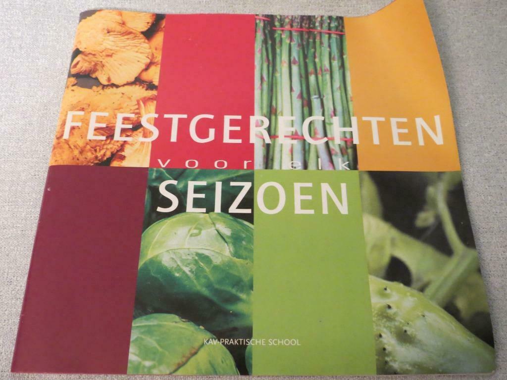 Feestgerechten voor elk seizoen KAV FEMMA kookboek, Boeken, Kookboeken, Zo goed als nieuw, Ophalen of Verzenden