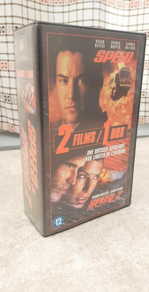 vhs Vitesse 1 & 2 (coffret), CD & DVD, VHS | Film, Enlèvement ou Envoi, Comme neuf