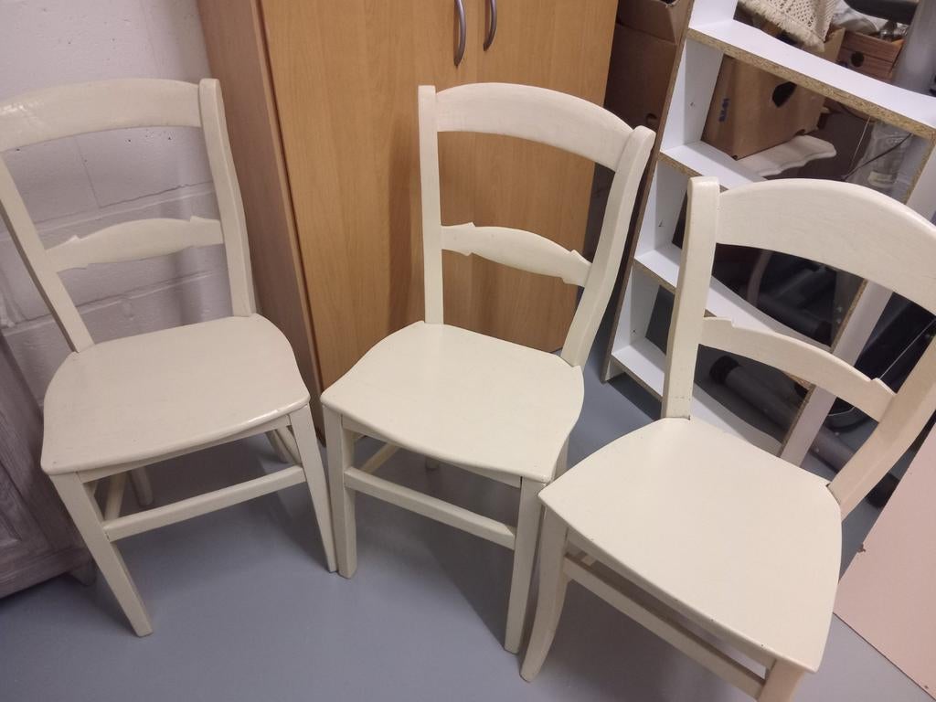 3 chaises, Maison & Meubles, Chaises, Enlèvement