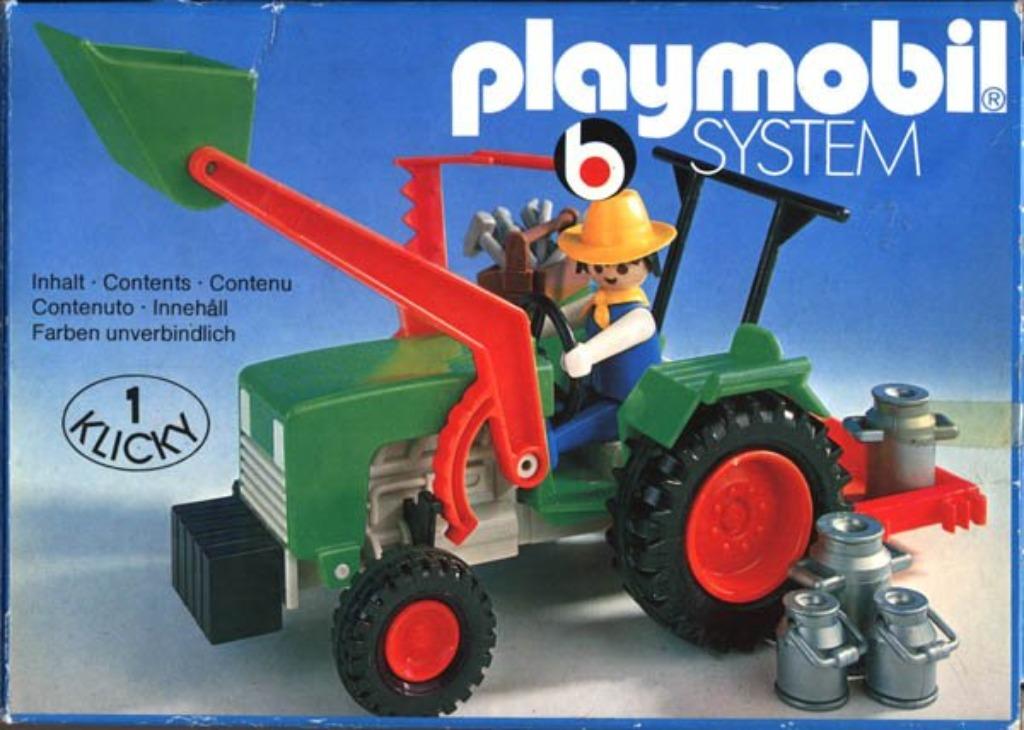 Playmobil 3500; Tractor (1978-1985), Ophalen of Verzenden, Gebruikt