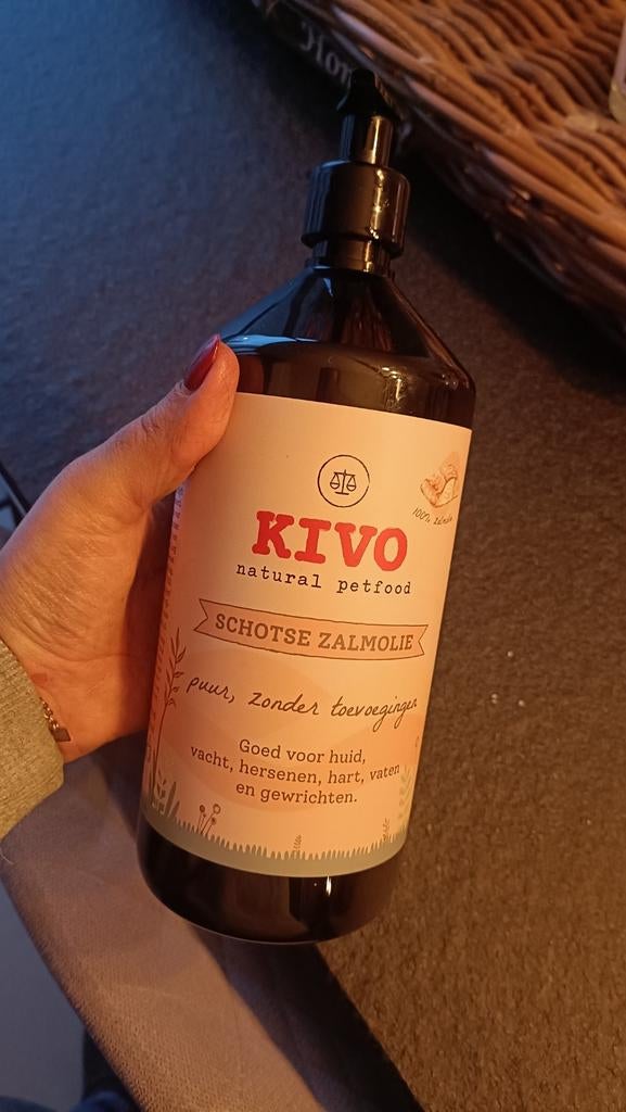Kivo Petfood Schotse Zalmolie 1L, Enlèvement
