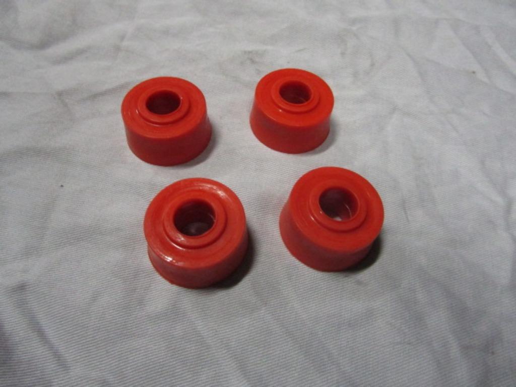 Tie bar/trekstangrubber - rood - polyurethaan- CLASSIC MINI, Ophalen, Nieuw, Rover