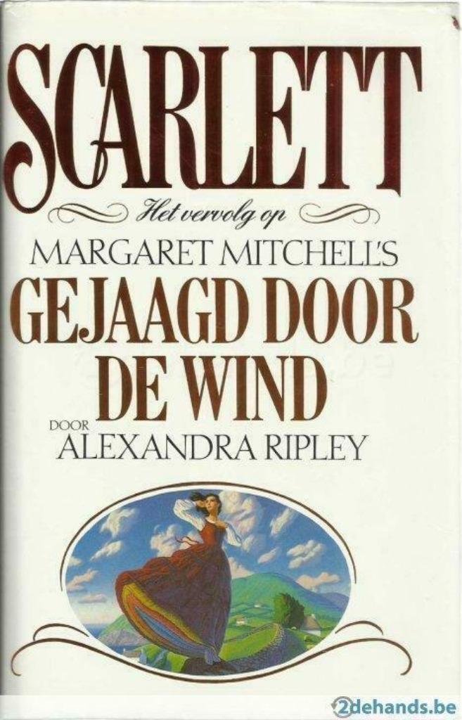 SCARLETT - ALEXANDRA RIPLEY ( vervolg Gejaagd door de Wind ), Gelezen, ALEXANDRA RIPLEY, Ophalen of Verzenden, Nederland
