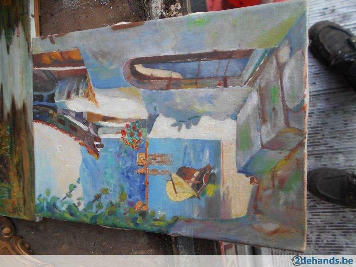 schilderij op doek