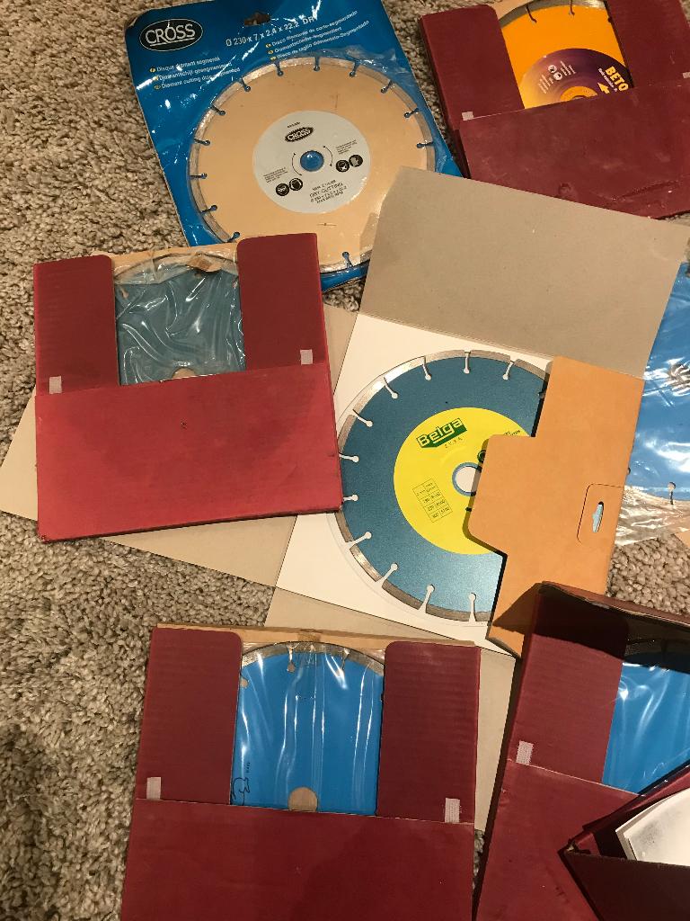 Beton diamantsnijschijven., Ophalen of Verzenden, Nieuw