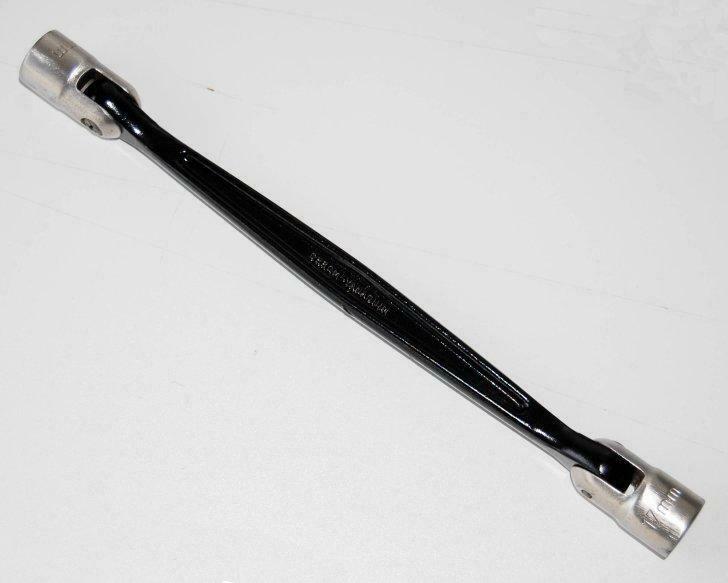Clé à douille articulée RHEIDCO 16-17mm, Enlèvement ou Envoi, Utilisé