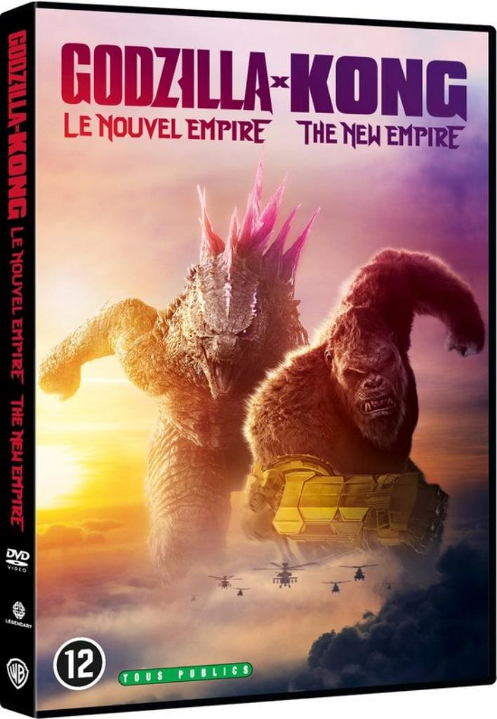 Dvd - Gozilla x Kong, The New Empire, Vanaf 12 jaar, Ophalen of Verzenden, Zo goed als nieuw, Actie