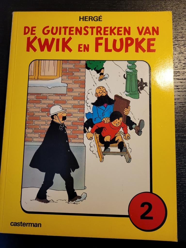 Hergé,  Kwik en Flupke, Ophalen of Verzenden, Gelezen