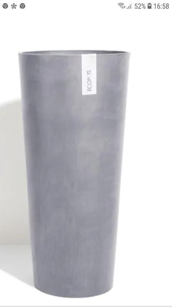Pot Ecopot's de 70cm, Tuin en Terras, Ophalen, Steen, Binnen