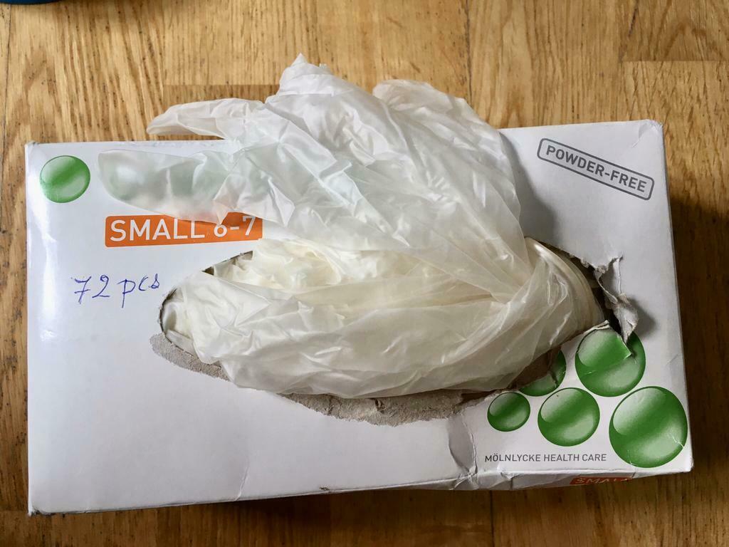 Gants en vinyle taille small, Enlèvement ou Envoi, Autres types
