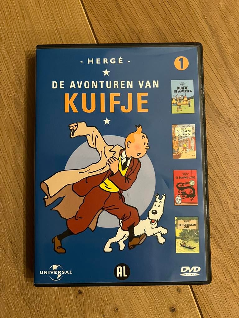 De avonturen van Kuifje op dvd, Enlèvement ou Envoi, Tintin, Utilisé, Autres types