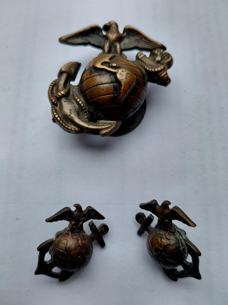 INSIGNES US WW1/WW2, Enlèvement ou Envoi, Armée de terre, Emblème ou Badge