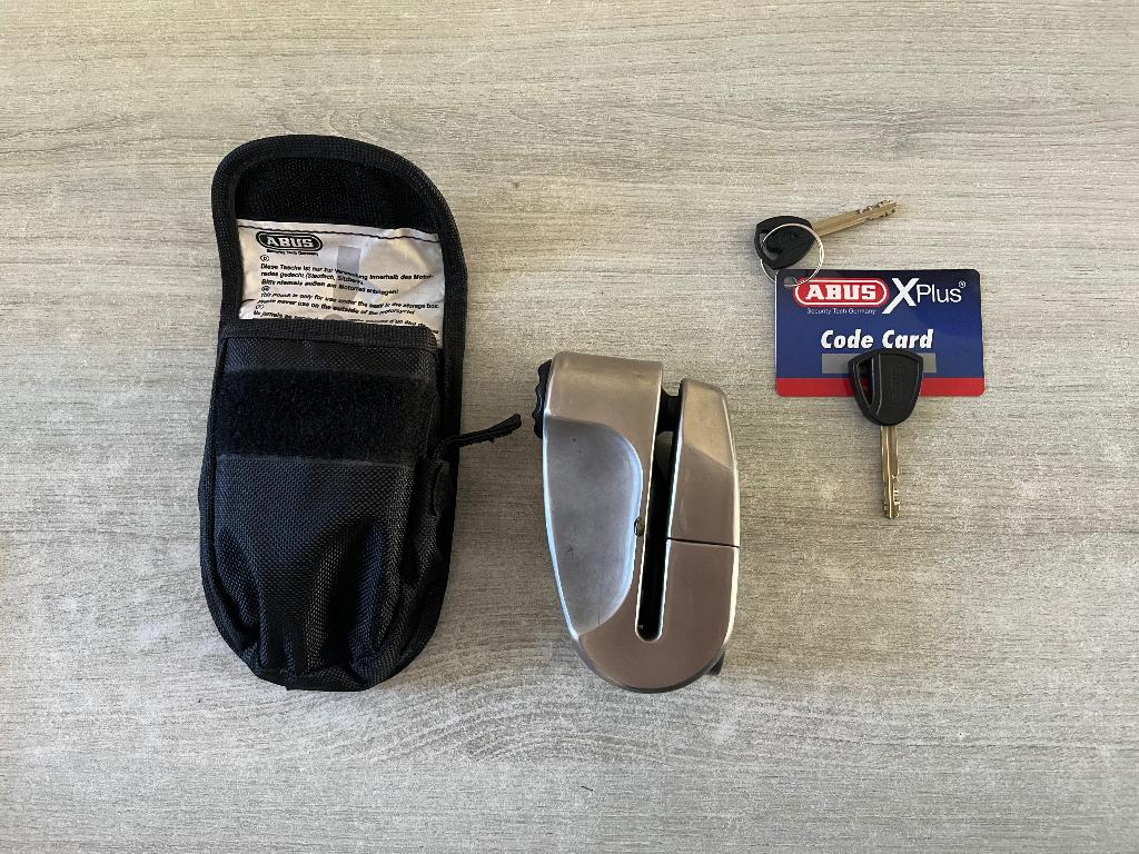 Abus remschijf slot, Motoren, Ophalen of Verzenden