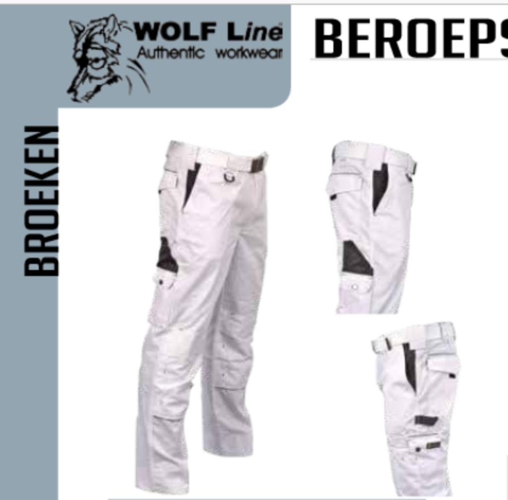 Schilders broek "Wolf Line" voor heren. Nieuw. Size: 48, Doe-het-zelf en Bouw, Ophalen of Verzenden, Nieuw, Kleding