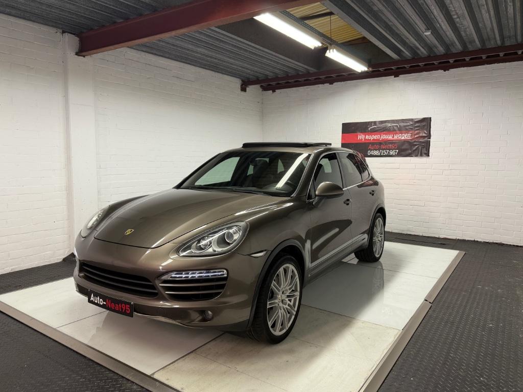 Porsche Cayenne 3.0D Gekeurd&Carpass toegelaten in LEZ, Auto's, Bruin, Bedrijf, 5 deurs, SUV of Terreinwagen