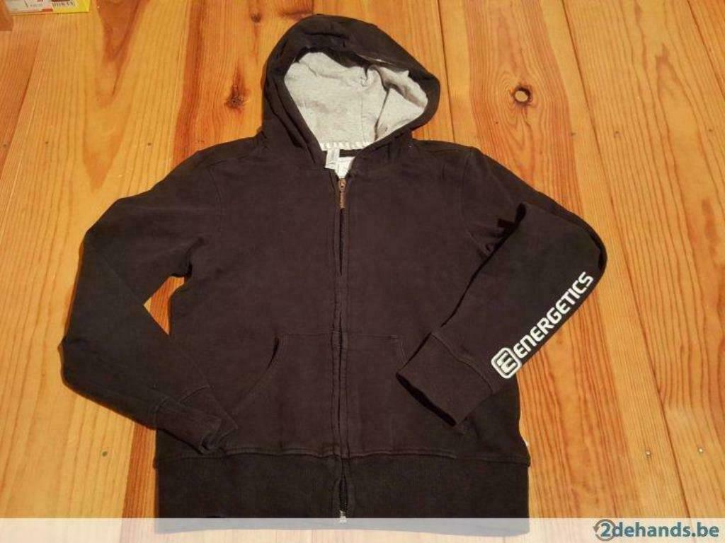 pull à capuche Energetics taille 140, Enlèvement ou Envoi, Utilisé, Vêtements de sport ou Maillots de bain, Fille