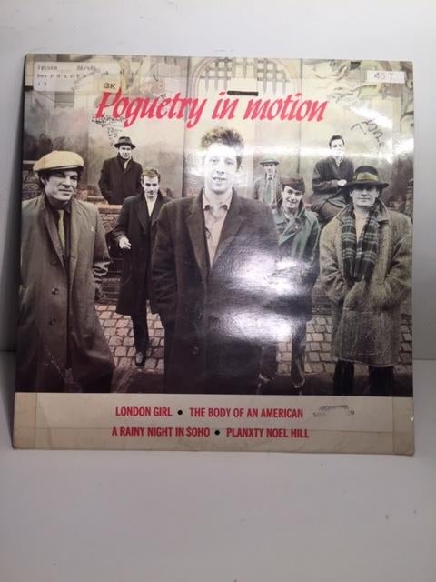 LP - The Pogues - Poguetry In Motion ( Maxi-Single Vinyl ), Cd's en Dvd's, Ophalen of Verzenden, Zo goed als nieuw, 12 inch