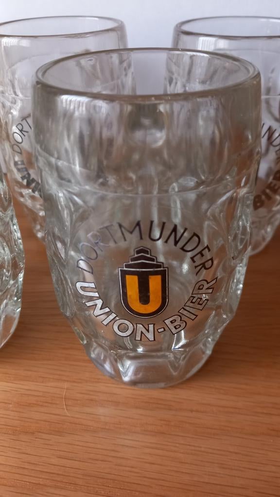 Bierpotten Dortmunder Union-bier, Verzamelen, Glas en Drinkglazen, Ophalen of Verzenden, Gebruikt