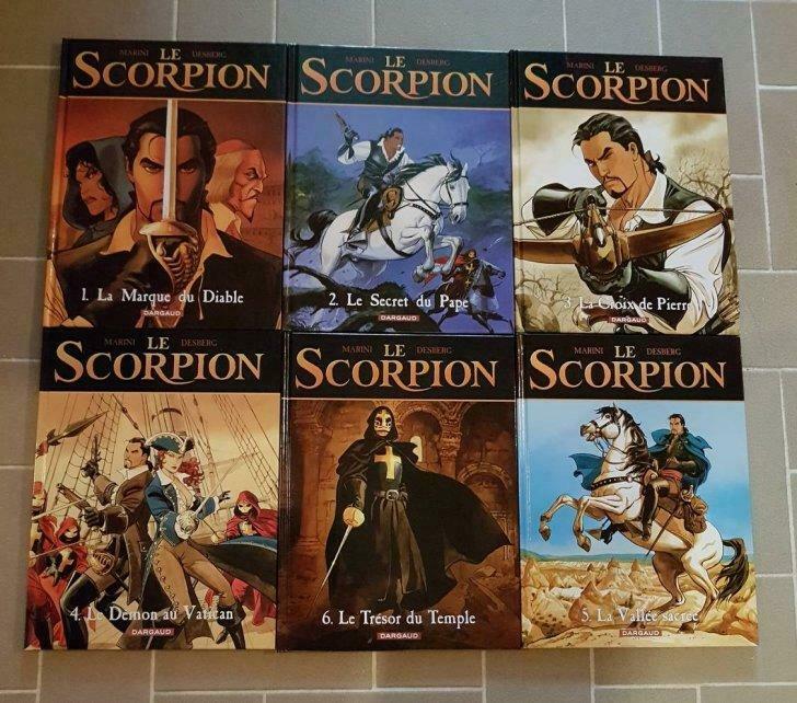 "Le Scorpion" ( 3 albums ), Plusieurs BD, Enlèvement, Utilisé, Marini-Desberg