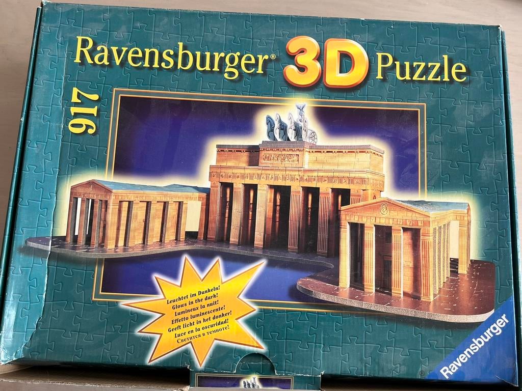 Ravensburger 3D puzzel, Hobby en Vrije tijd, Ophalen of Verzenden, Zo goed als nieuw