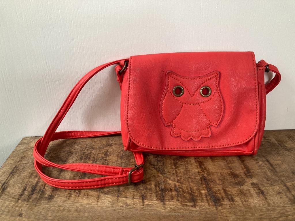 Rood handtasje met uil- Kids collection Veritas, Kinderen en Baby's, Kindermode-accessoires, Ophalen of Verzenden, Gebruikt, Veritas