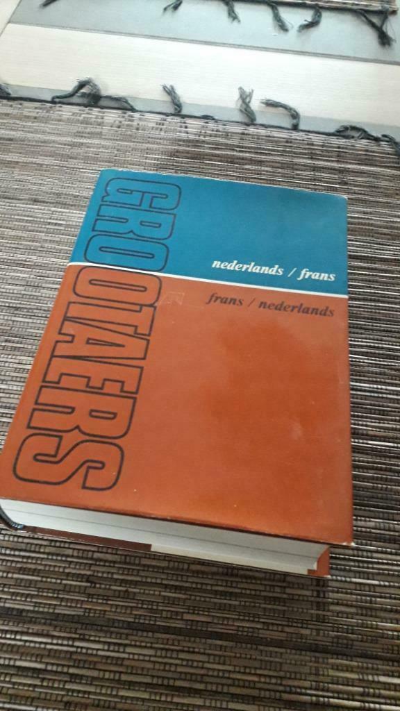 Grootaers Woordenboek Nederlands - Frans / Frans Nederlands, Ophalen of Verzenden, Zo goed als nieuw