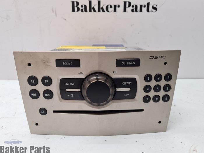 Radio van een Opel Corsa, Auto-onderdelen, Gebruikt, -, -, Opel