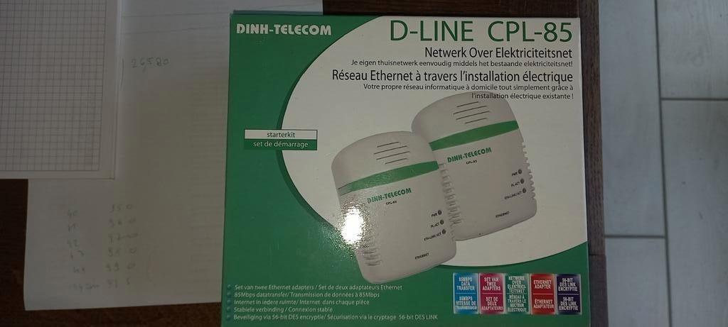 CPL internet, Computers en Software, Routers en Modems, Ophalen of Verzenden