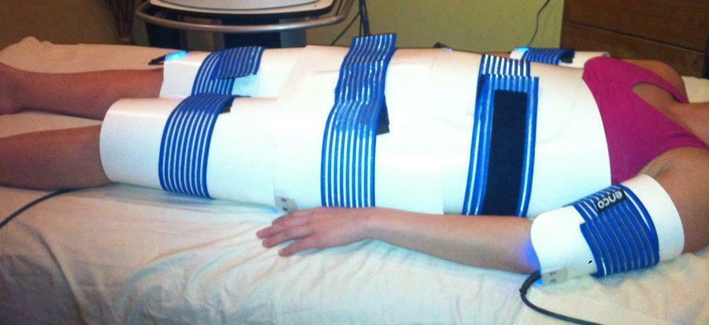 Infrarood Body Wrap, Sport en Fitness, Gezondheidsproducten en Wellness, Ophalen, Gebruikt, Lichaamsverzorging