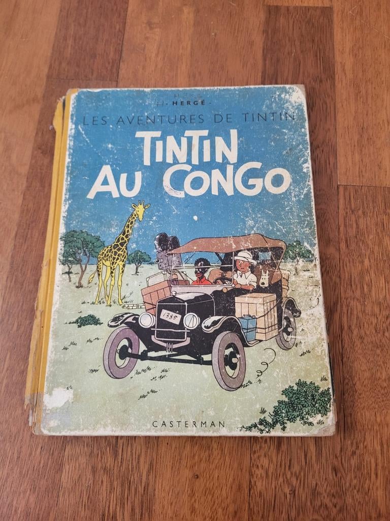 Tintin au Congo B1 première édition couleur, Enlèvement ou Envoi