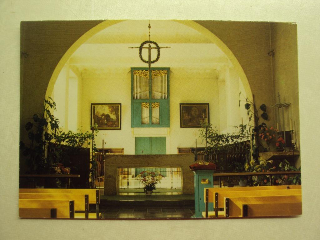 47749 - GISTEL - ST-GODELIEVE ABDIJ - KERK MET KOOR, Verzamelen, Verzenden