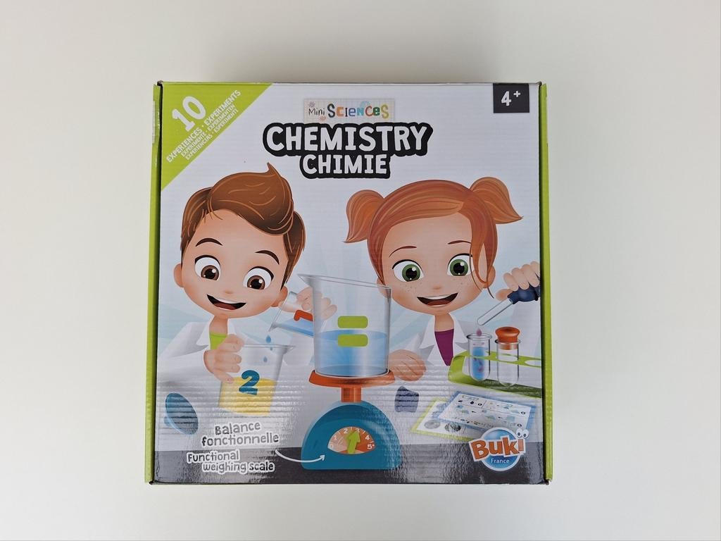 Buki France Mini Sciences Chimie 4+, 1 ou 2 joueurs, Enlèvement ou Envoi, Comme neuf, Buki France