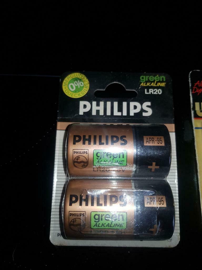 grosses piles LR20 philips, Enlèvement ou Envoi, Neuf