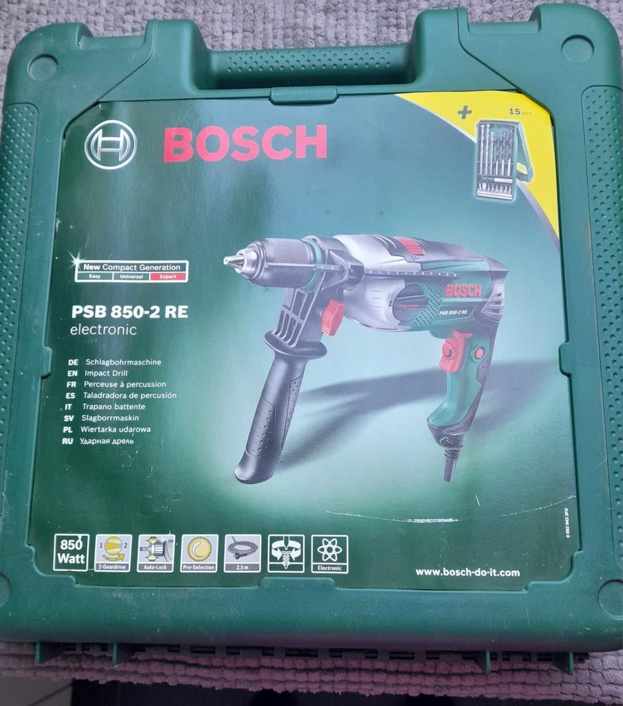 Bosh boormachine, Doe-het-zelf en Bouw, Gereedschap | Boormachines, Ophalen, Boormachine