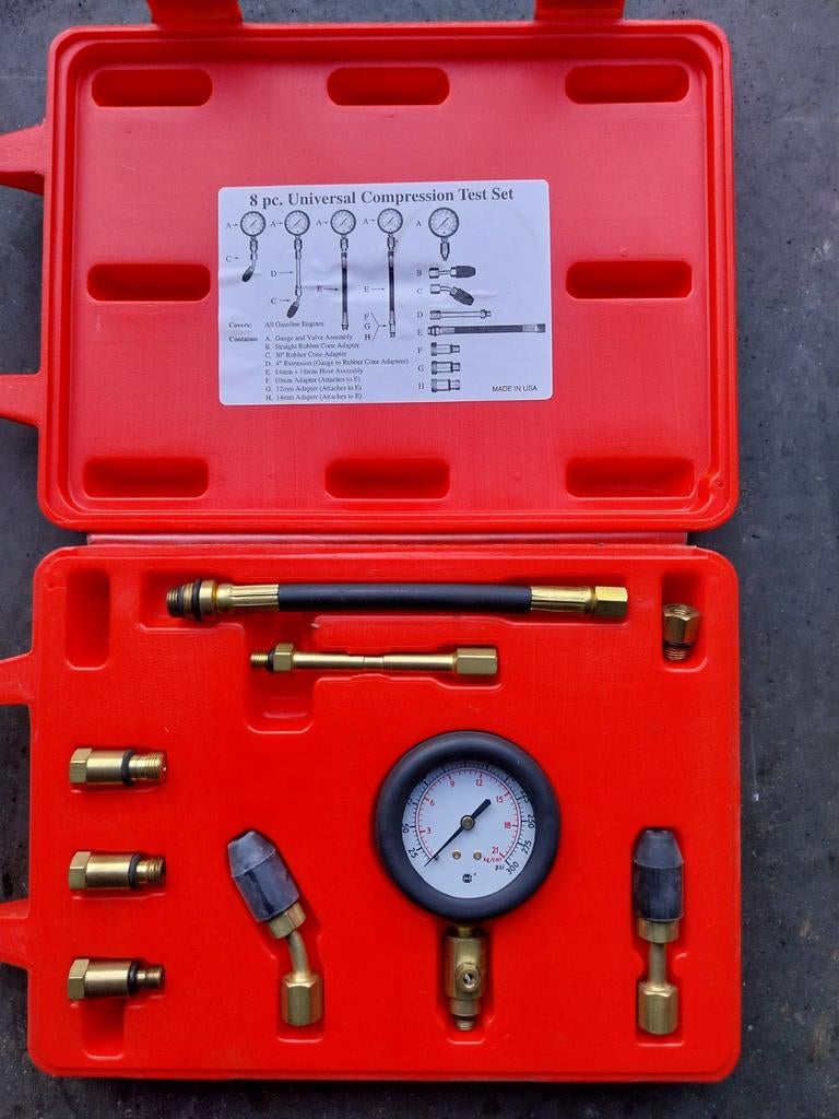 Midlock compressietester TE-115, Ophalen, Nieuw