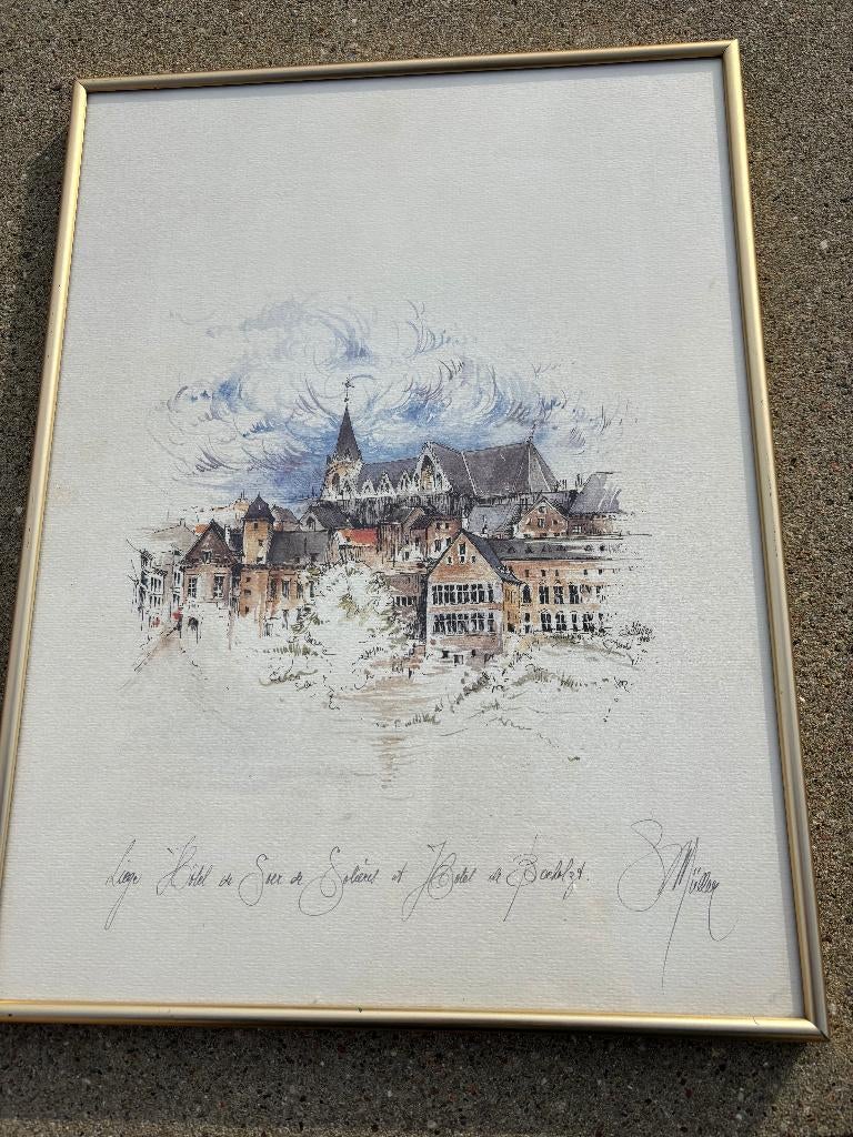 AQUARELLE  LIEGE - Suzanne Muller, Ophalen