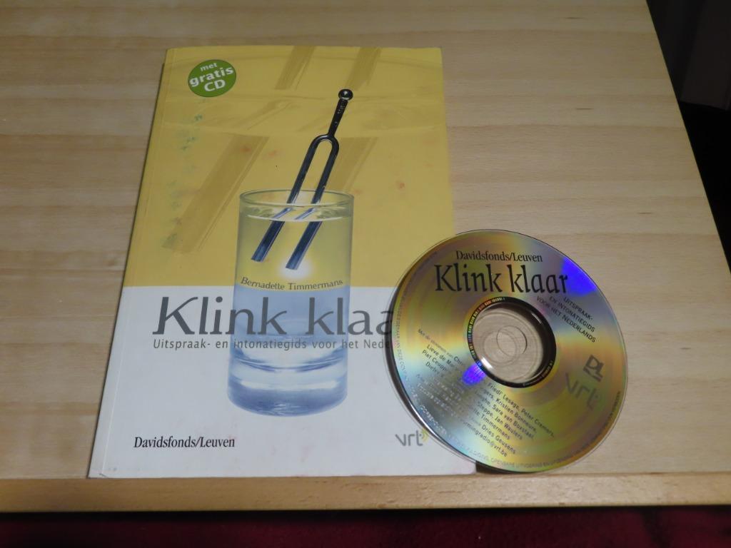NIEUW / Klink klaar (MET CD) – Bernadette Timmermans, Boeken, Niet van toepassing, Nieuw, Ophalen of Verzenden, Bernadette Timmermans