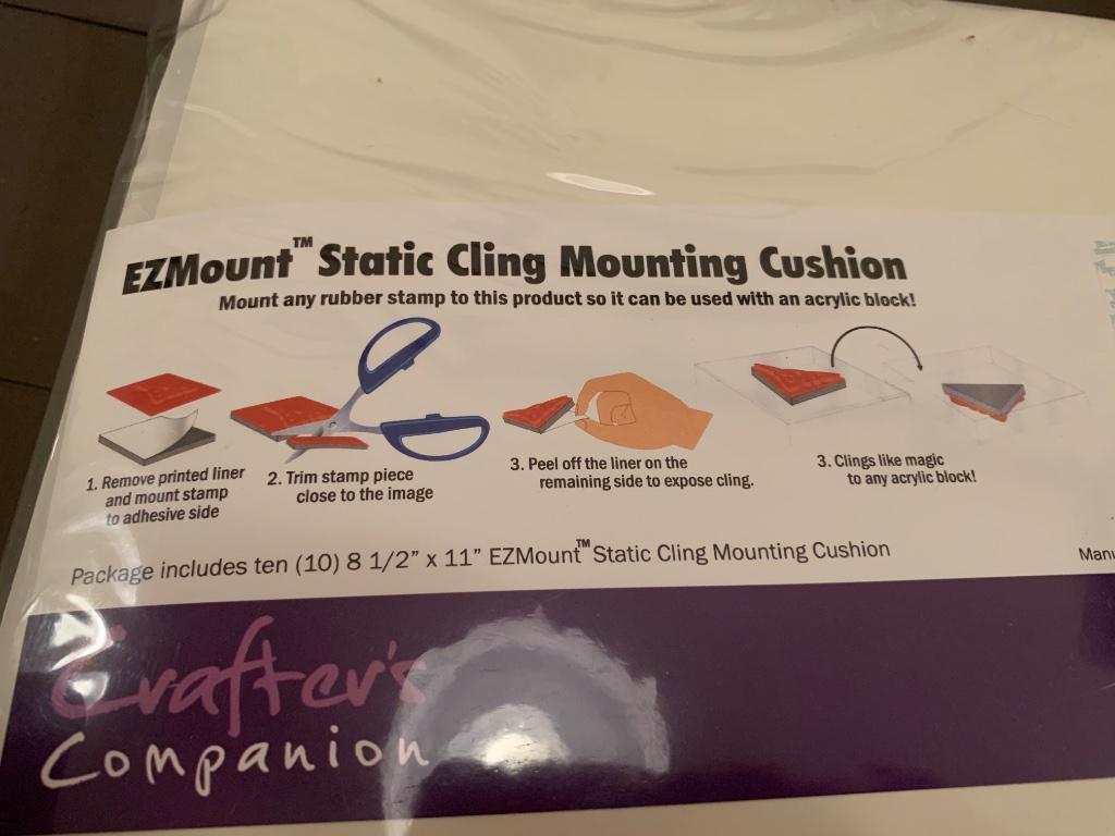Ez mount of cling foam set 5 stuks, Ophalen of Verzenden, Nieuw, Overige thema's, Knipvel