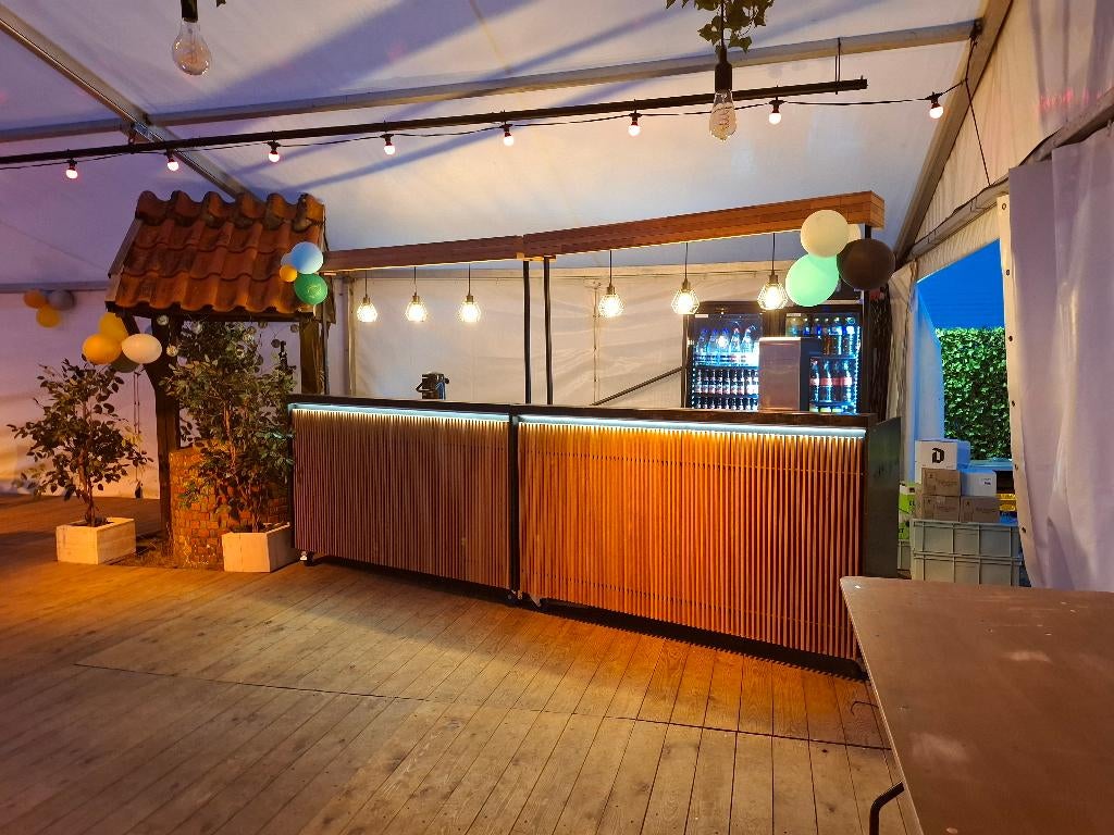 Verhuur van mobiele toog/bar, Ophalen, Zo goed als nieuw