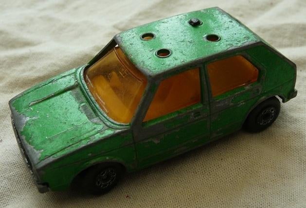 Modelauto Matchbox, Schaal 1:56, No.07 - VW Golf, 1976-1980., Enlèvement ou Envoi, Utilisé, Voiture