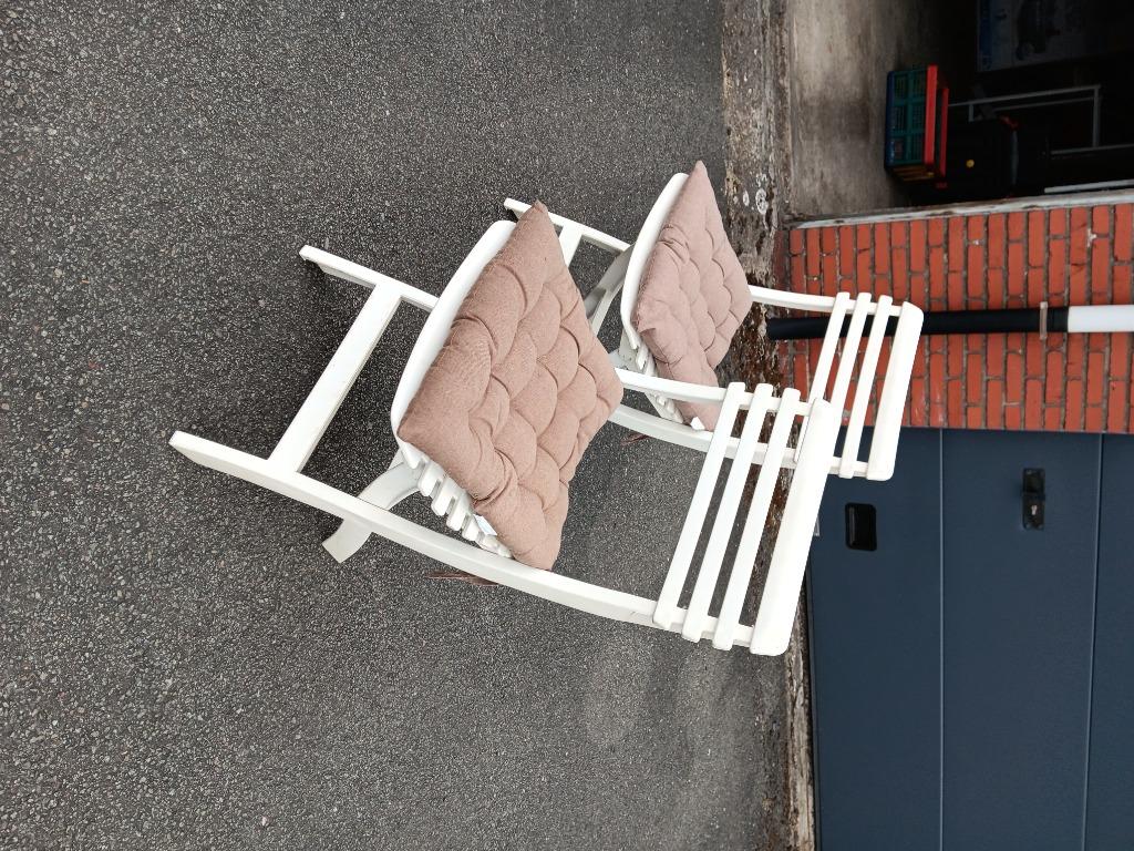 Plastieke stoeltjes, Caravans en Kamperen, Ophalen, Gebruikt, Campingstoel