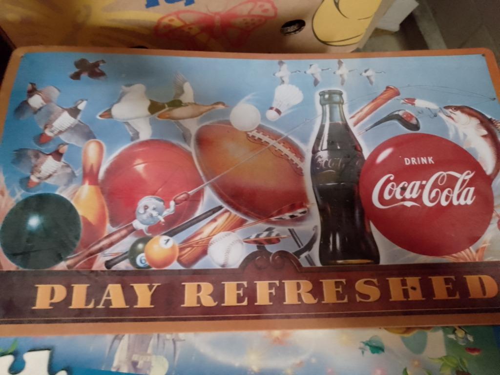 Coca Cola metalen plaat, Verzamelen, Verzenden