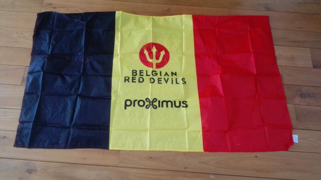 vlag/poncho WK Rode Duivels, Ophalen of Verzenden, Nieuw, Overige typen