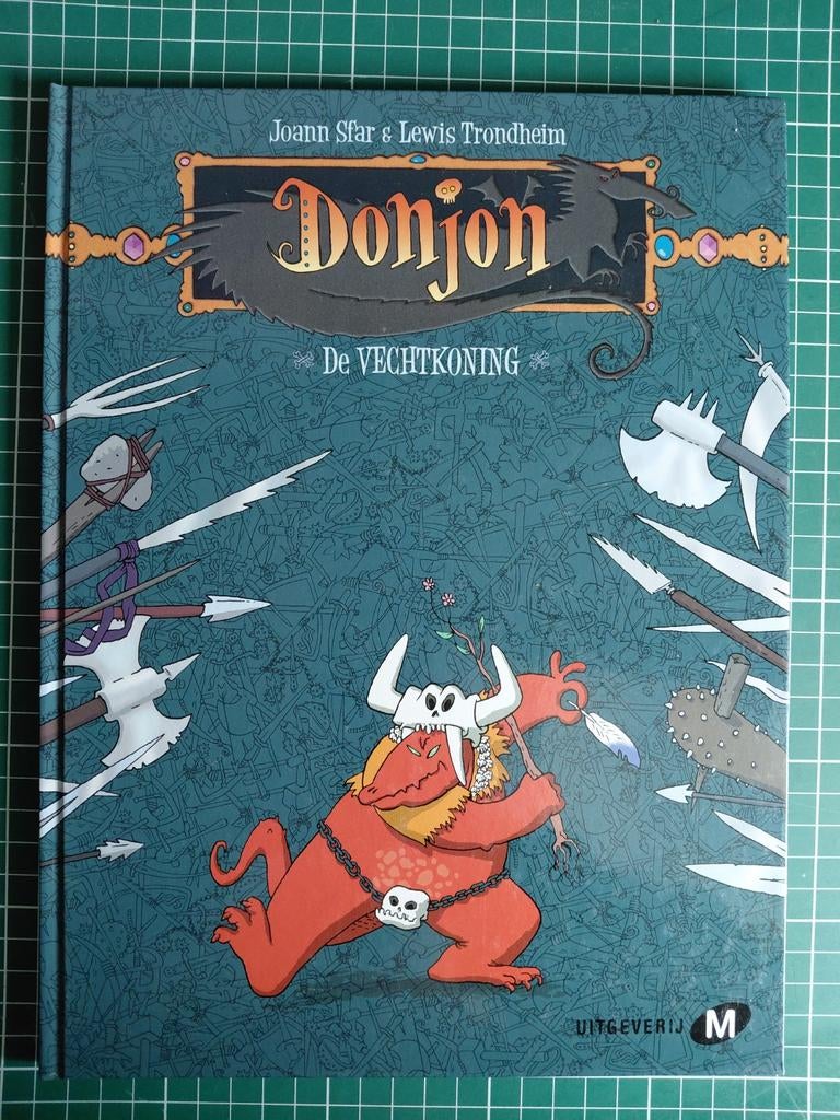 Lewis Trondheim - De vechtkoning, Boeken, Stripverhalen, Ophalen of Verzenden, Lewis Trondheim; Joann Sfar