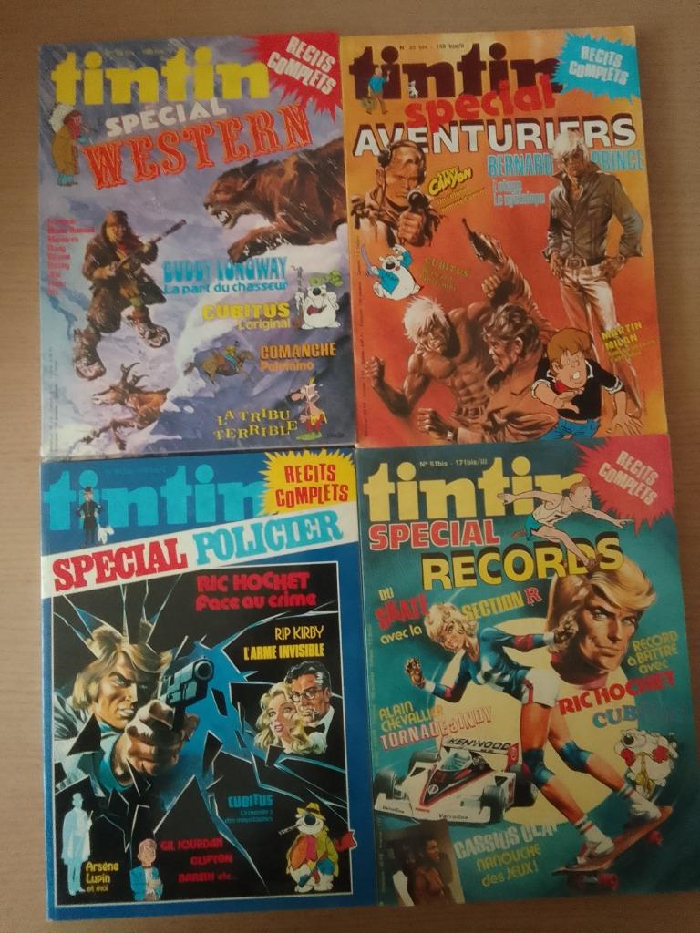 TINTIN SPECIAL Western Policier Records Aventuriers, Enlèvement ou Envoi, Utilisé