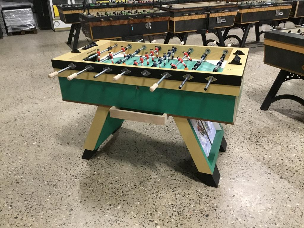 Kicker voetbaltafel tafelvoetbal sjotter jupiter, Ophalen of Verzenden, Zo goed als nieuw