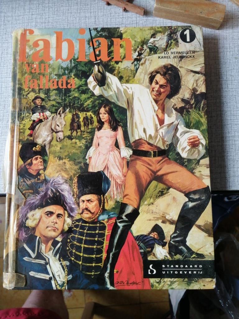 Fabian van fallada deel 1, Eén comic, Ophalen of Verzenden, Gelezen