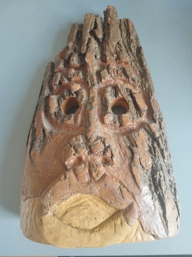 masque africain 37 X 25 cm, Enlèvement ou Envoi
